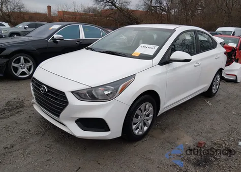 2018 Hyundai Accent Se from USA, damaged, VIN 3KPC24A31JE032276